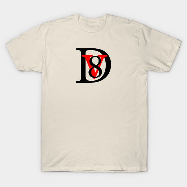 Dv8 Logo solid T-Shirt by NeilGlover